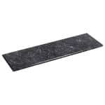 PLATTER GASTRONOM MARBLE BLACK GN 2/4 53X16.5X1CM ESPIEL
