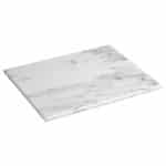 PLATTER GASTRONOM MARBLE WHITE GN 1/2 32.5X26.5X1CM ESPIEL