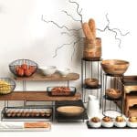 BUFFET ADVANCED WIRE BASKET METAL BLACK RECTANGULAR GN 1/1 53X32.5X6.5CM ESPIEL - Image 2