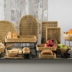 SEAGRASS TRAY NATURAL RATTAN GN 1/2 32.5X26.5X7CM ESPIEL - Image 2
