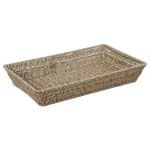 BUFFET RATTAN BASKET BEIGE GN 1/1 53X32.5X9CM ESPIEL