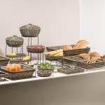 BUFFET RATTAN BASKET GREY GN 1/3 17.5X32.5X6.5CM ESPIEL - Image 2