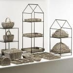 BUFFET RATTAN TRAY RECTANGULAR WITH LID GREY 34X24X18CM ESPIEL - Image 2