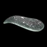 GLASS DIP BOWL SPOON 7.5X16CM MODA