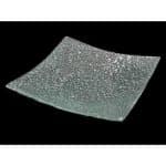 GLASS BOWL SQUARE 32X32X7CM MODA