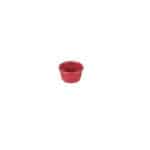 RAMEKIN PC FLUTED RED 3CL - 5.5CM NOV