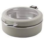 BY ORDER SAMBONET ARTHUR KRUPP RADICI BUFFET CHAFING DISH ROUND WINDOW WHITE 36CM