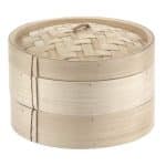 BAMBOO STEAMER ROUND 25CM PADERNO