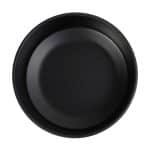 BY ORDER MELAMINE STACKABLE ROUND BOWL STEP 14X5.4CM BLACK MATT ESPIEL - Image 2