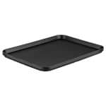 BY ORDER MELAMINE PLATTER GRAVITY RECTANGULAR 26X18X2CM BLACK MATT ESPIEL