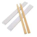 DISPOSSABLE CHOPSTICKS NATURAL 23CM 100PAIR ETHNIC UNIQUE