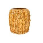 TIKI PORCELAIN CACTUS 50CL YELLOW BROWN UNIQUE