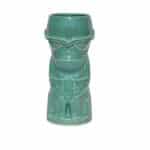 TIKI PORCELAIN MONKEY 42CL GREEN UNIQUE