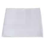 BAND COTTON TABLE NAPKIN WHITE NEF-NEF 56X56CM UNIQUE