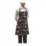 BY ORDER - APRON MEDIUM POP-ART MIX BUTTON 70X70CM 65-35 ITALY