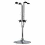 DISCONTINUED - ROTARY 4 BOTTLE STAND HEAVY BASE 70CL/1LT BEAYMONT