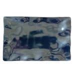 MELAMINE ITALIAN PLATTER 36X27.5CM WHITE - UNIQUE