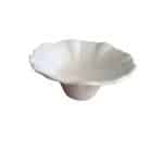 MELAMINE BLOSSOM BOWL 28CM WHITE - UNIQUE