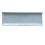 MELAMINE SHALLOW PLATER 38X12.7CM GREY - UNIQUE