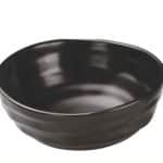 MELAMINE PERSIAN BOWL 16.5CM BLACK UNIQUE