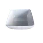 MELAMINE SQUARE BOWL 30.5CM WHITE UNIQUE