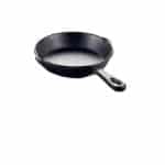 MELAMINE PAN ONE HANDLE ROUND 26X3.5CM BLACK UNIQUE