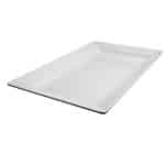 NEW MELAMINE RECTANGULAR TRAY DIDO WHITE 49.5X27.5CM ILSA