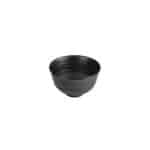 MELAMINE ZEN SOUP BOWL 12.5X7.5CM BLACK ILSA