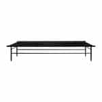REVOLUTION STAND FOR TRAY METAL BLACK 114X34X24CM NOKTE SPAIN