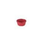 RAMEKIN PC FLUTED RED 6CL - 7CM NOV