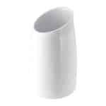 MELAMINE SAUCE POT CANISTER 12X22CM WHITE NOVATEX