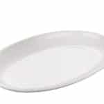 BY ORDER MELAMINE PLATTER OVAL WHITE 50.6X32.5X3.5CM NOV