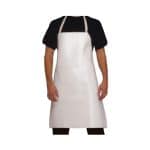 APRON FULL BODY FOR CLEANERS LANTZAS PLASTIC NYLON WHITE NOVATEX