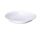 MELAMINE BOWL STACKABLE WHITE WITH LINES 30X9CM UNIQUE