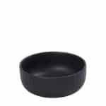 DISCONTINUED 2025 GOBI SAND STONEWARE BOWL 15.5X6CM BLACK ESPIEL