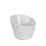 MELAMINE SLANTED DIP VELOCITY 9.7X8CM WHITE ILSA ITALY