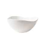 NEW MELAMINE BOWL MOUNTAIN WHITE 23.3X23.3X10CM ILSA ITALY