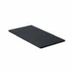 NEW MELAMINE GASTRONOM DOUBLE FINISH GRANITE TAROKO BLACK 32.5x26CM ILSA