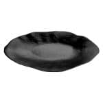 MELAMINE PLATTER RECTANGULAR DEEP BLACK 38X19X5CM NOV