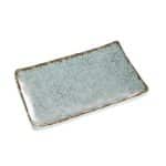 BY ORDER - MELAMINE PLATTER RECTANGULAR DECOR GREEN 40X29.5X3CM NOV