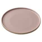 DISCONTINUED 2025 - NARA ROSE PLATE ROUND FLAT HIGH RIM RELIEF 21CM PLAYGROUND