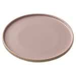 DISCONTINUED 2025 - NARA RELIEF ROSE PLATE ROUND 27X2.5CM PLAYGROUND