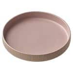 DISCONTINUED 2025 - NARA ROSE PLATE ROUND DEEP HIGH RIM RELIEF 24CM PLAYGROUND