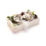 100CHEF WOODEN SEAFOOD BOX 1X8PCS 21X13X5CM SPAIN