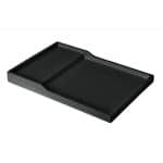 BY ORDER MELAMINE WELCOME TRAY BLACK 33X22X3CM NOV