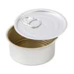 BY ORDER  - 100 CHEF CAN ROUND ALUMINUM 1X100PCS SET SPAIN