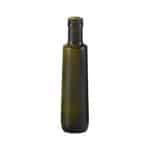 AQUA OIL OR VINEGAR BOTTLE GLASS FUME ROUND VERDI 25CL UNIQUE