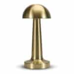 DISCONTINUED 2025 TABLE LAMP MASHROOM ROUND GOLD LED DIMMER 9X21CM GTSA