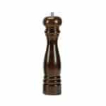 PEPPER/SALT CERAMIC GRINDER MILL WOOD BROWN 45CM ILSA ITALY