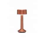 TABLE LAMP MOMENTS CAP LED RECHARGEABLE ROSE GOLD IMAGILIGHT BELGIUM